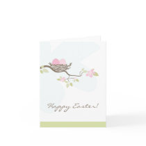 Pink Easter Card