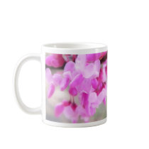Pink Eastern Redbud Blooms Coffee Mugs