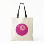 Pink Eightball Tote Bag