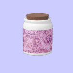 Pink Elegant design for your candy jars