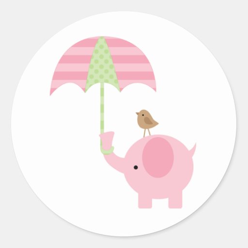 free pink baby elephant clip art - photo #14