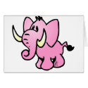 Pink Elephant cards