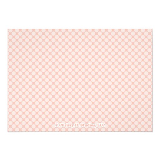 Pink Elephant Little Bird Baby Shower Invitation