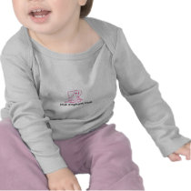 pink elephant love t-shirts