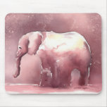 Pink Elephant Mousepad mousepads