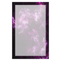 Pink Elephant Nebula Stationery Design