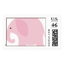 Pink Elephant postage by waltersroom Pink Elephant postage
