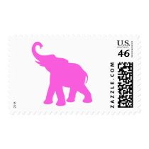 Pink Elephant Postage
