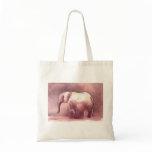 Pink Elephant Tote bags