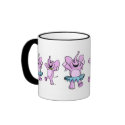 Pink Elephants Logo Mug