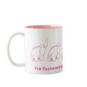 Pink Elephants mugs