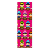 Pink Elf Repeat Bookmark business cards by markmurphycreative Pink Elf Repeat Bookmark business cards