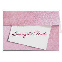 Pink Envelope Card