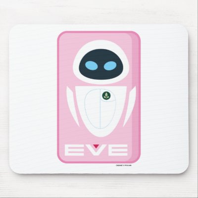 Pink Eve Disney mousepads