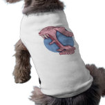 Pink Evil Bunny Doggie Tee Shirt