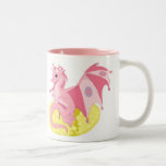 Pink Fae Dragon Hatchling Mug mugs