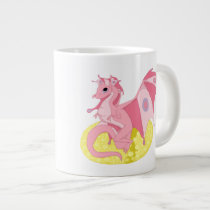 Pink Fae Dragon Specialty Mug Jumbo Mugs