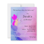 Pink Fairy Birthday Invitation