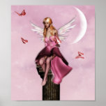 Pink fairy fantasy Poster Pink fairy fantasy Poster