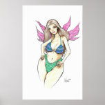 Pink Fairy Wings posters