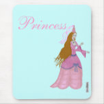 Pink Fairytale Princess Mousemat Mousepads