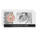 Pink Families on Duty Seal photo cards