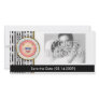 Pink Families on Duty Seal Customized Photo Card