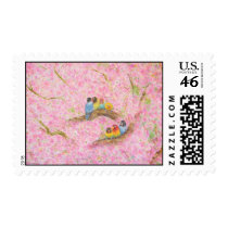 Pink Family Bliss Postage Stamp