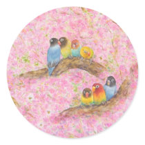 Pink Family Bliss Stickers