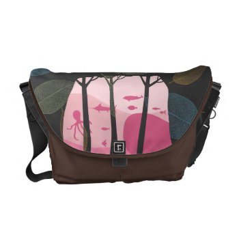 Pink Fantasy Forest Commuter Bags