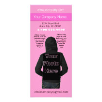 Pink Fashion Diva Rack Card rack cards