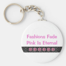 Pink Fashion Keychains