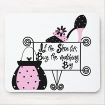 Pink Fashion Mousepad mousepads