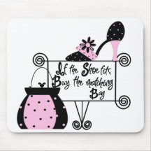 Pink Fashion Mousepad