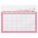 Pink Feel Better Binder Calendar Flyer