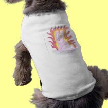 Pink Fire Bunny pet clothing