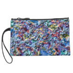 PINK FIRE TEN Colorful Little Black Book Candy Wristlet Purses