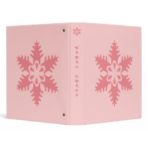 Pink Flake 7 Binder