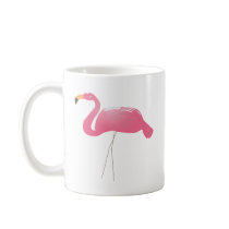 Pink Flamingo2 Coffee Mugs