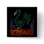 Pink Flamingo 13 inverted