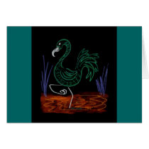 Pink Flamingo 13 inverted cards by pidgiefund Pink Flamingo 13 inverted cards