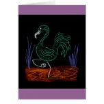 Pink Flamingo 13 inverted