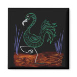 Pink Flamingo 13 inverted