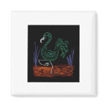 Pink Flamingo 13 inverted