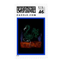 Pink Flamingo 13 inverted stamp