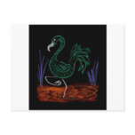 Pink Flamingo 13 inverted postcards