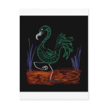 Pink Flamingo 13 inverted