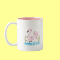 Pink Flamingo #13 mugs