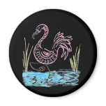 Pink Flamingo 13 wide boarder
