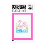 Pink Flamingo 13 wide boarder